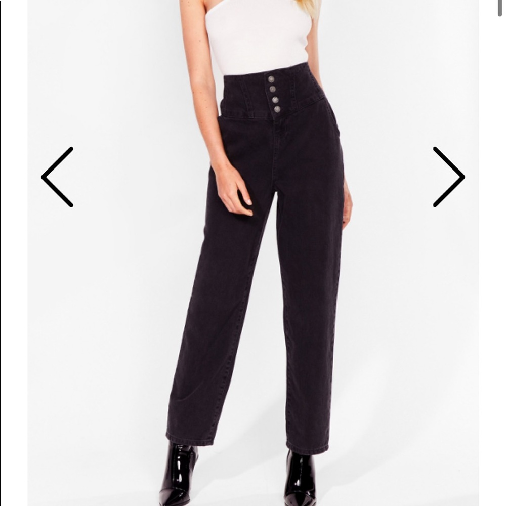 Mom jeans runs big